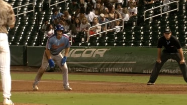 Kane Kepley collects four stolen bases