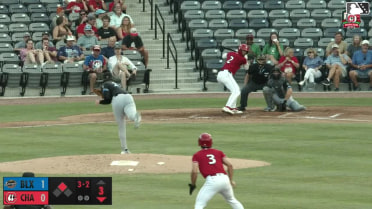 Carlos Sanchez homers (2) on a fly ball to left field. Kien Vu scores.