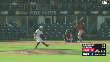 Andrew Pintar homers (7) on a fly ball to center field.