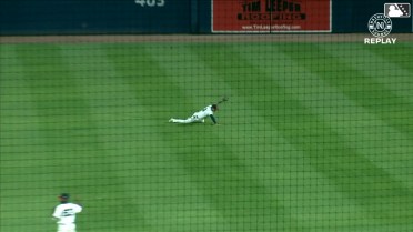 Jared Oliva's impressive diving catch