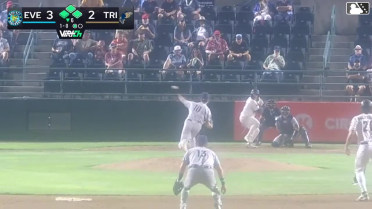 Peter Burns singles on a line drive to right fielder Anthony Donofrio. Harold Coll scores. Ryan Nicholson to 3rd. Jonny McGill to 2nd.