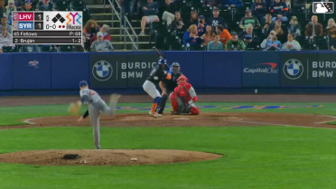 Vidal Bruján homers (5) on a fly ball to right center field.