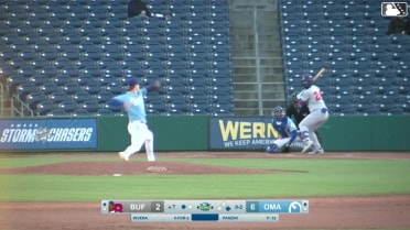 Shane Panzini In play, run(s) to Josh Rivera