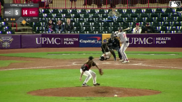 Parks Harber homers (3) on a fly ball to right center field. Jonah Cox scores.