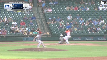 Alberto Hernandez homers (1) on a fly ball to left field.