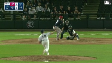 Carson DeMartini homers (3) on a fly ball to right center field. Kehden Hettiger scores.