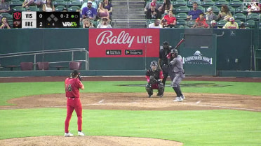 Connor Staine strikes out his seventh batter
