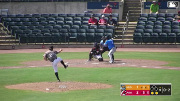 Troy Taylor fans a batter, earns the save