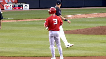 Rehabbing Matt McLain's RBI double