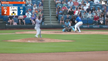 Ramon Ramirez doubles (9) on a line drive to left fielder Wilfredo Lara. Angel Acosta scores. Blake Mitchell scores.