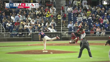 Raider Tello singles on a line drive to left fielder Ahbram Liendo. Aroon Escobar scores. Carson DeMartini to 3rd.