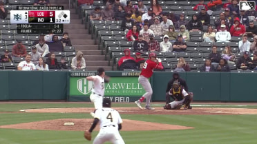 Michael Toglia strikes out swinging and Francisco Urbaez caught stealing 2nd, catcher Endy Rodríguez to shortstop Alika Williams to catcher Endy Rodríguez.