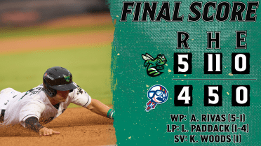 GreenJackets Pick Up First Sweep in Three Years at Kannapolis