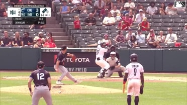 Enmanuel Valdez singles on a line drive to center fielder Blake Perkins. Duce Gourson scores. Ronny Simon to 3rd.