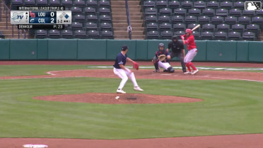 Trenton Denholm In play, run(s) to Garrett Hampson