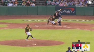 Maddux Houghton grounds into a force out, shortstop Carson Tucker to second baseman Francisco Acuna. Ricardo Olivar scores. Kyle DeBarge scores. Andrew Cossetti out at 2nd.