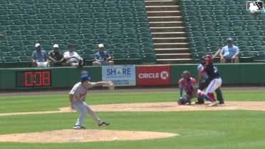 Nick Biddison homers (5) on a line drive to left center field. Tyler Pettorini scores.