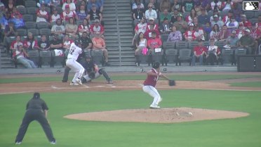 Anthony Huezo grounds into a double play, second baseman Juan Ortuno to shortstop Brady Ebel to first baseman Frederi Montero. Xavier Neyens out at 2nd. Anthony Huezo out at 1st.