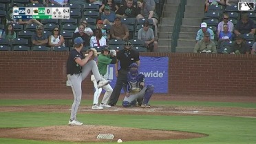 Derek True notches his seventh and final strikeout