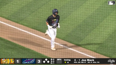 Joe Mack drills his 20th homer of the year