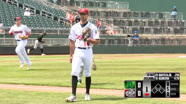 Luis Morales fans six over six innings