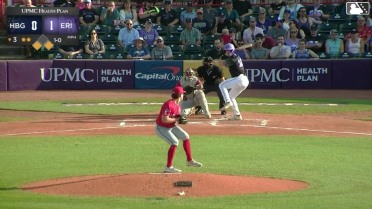 Josh Randall In play, run(s) to Justice Bigbie