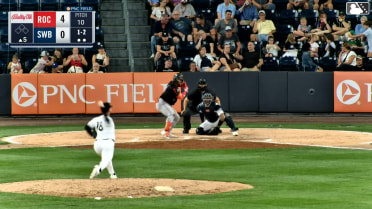 Maxwell Romero Jr. homers (1) on a fly ball to right center field.