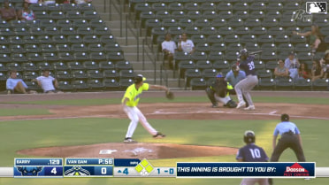 Justin Barry singles on a line drive to left fielder Josi Novas. Andruw Musett scores. Anderson Fermin to 3rd. D'Angelo Ortiz to 2nd.