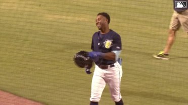 Brennon McNair swats a walk-off home run