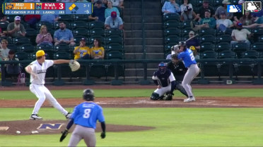 Ryan Lasko triples (4) on a sharp fly ball to left fielder Spencer Nivens. Brennan Milone scores. Clark Elliott scores. Ryan Lasko scores. Throwing error by second baseman Justin Johnson.