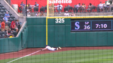 Joe Lampe's diving catch