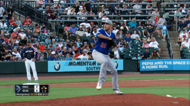 Mike Montgomery records eight strikeouts in outing