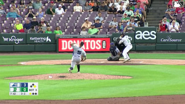 Justin Lebron's two-run home run