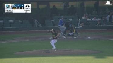 Yusei Kikuchi In play, run(s) to James Tibbs III