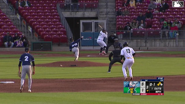 Eduardo Tait singles on a line drive to center fielder Andrew Sojka. Andy Lugo scores. Jaime Ferrer to 3rd.