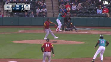 Yoniel Curet In play, run(s) to Nolan Jones