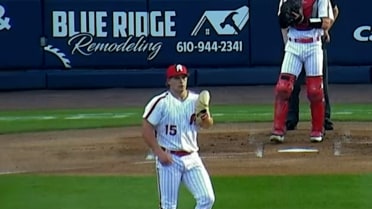 Phillies No. 2 prospect Gage Wood fans five