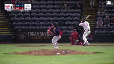 Javier Rivas homers (1) on a fly ball to left center field.