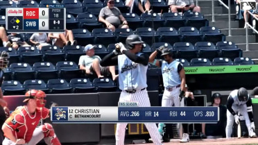 Chandler Champlain In play, run(s) to Christian Bethancourt