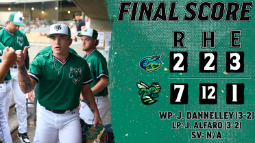 GreenJackets Take Series Opener to Stay in Hunt