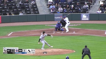 Karson Simas homers (2) on a fly ball to left center field. Ariel Armas scores. Carter Trice scores.