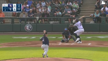 DJ Gladney homers (5) on a fly ball to left center field.