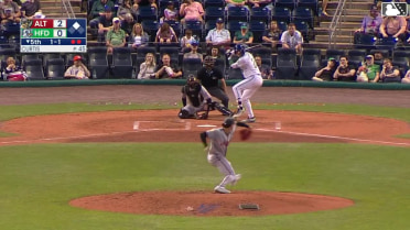 Khristian Curtis In play, run(s) to Benny Montgomery