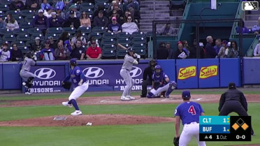 Josh Fleming In play, run(s) to Andy Weber