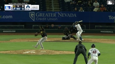 Nick Jones In play, run(s) to Tommy Troy