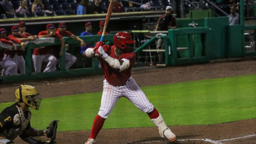 Escobar Belts Two Home Runs in Threshers Loss