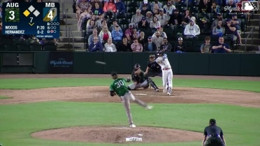 Alexis Hernandez singles on a line drive to right fielder Dalton McIntyre. Geuri Lubo scores.