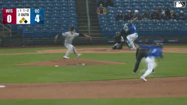 Ethan Dorchies In play, run(s) to Erick Torres