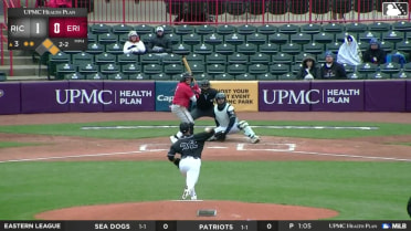 Diego Velasquez singles on a ground ball to left fielder Peyton Graham. Maui Ahuna scores. Charlie Szykowny to 2nd.