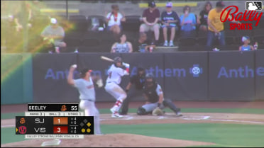 Ivan Luciano homers (6) on a fly ball to left field. Enyervert Perez scores.